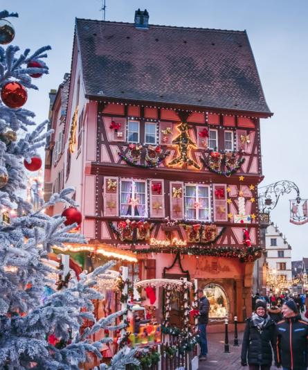 Décoration de Noël en Alsace